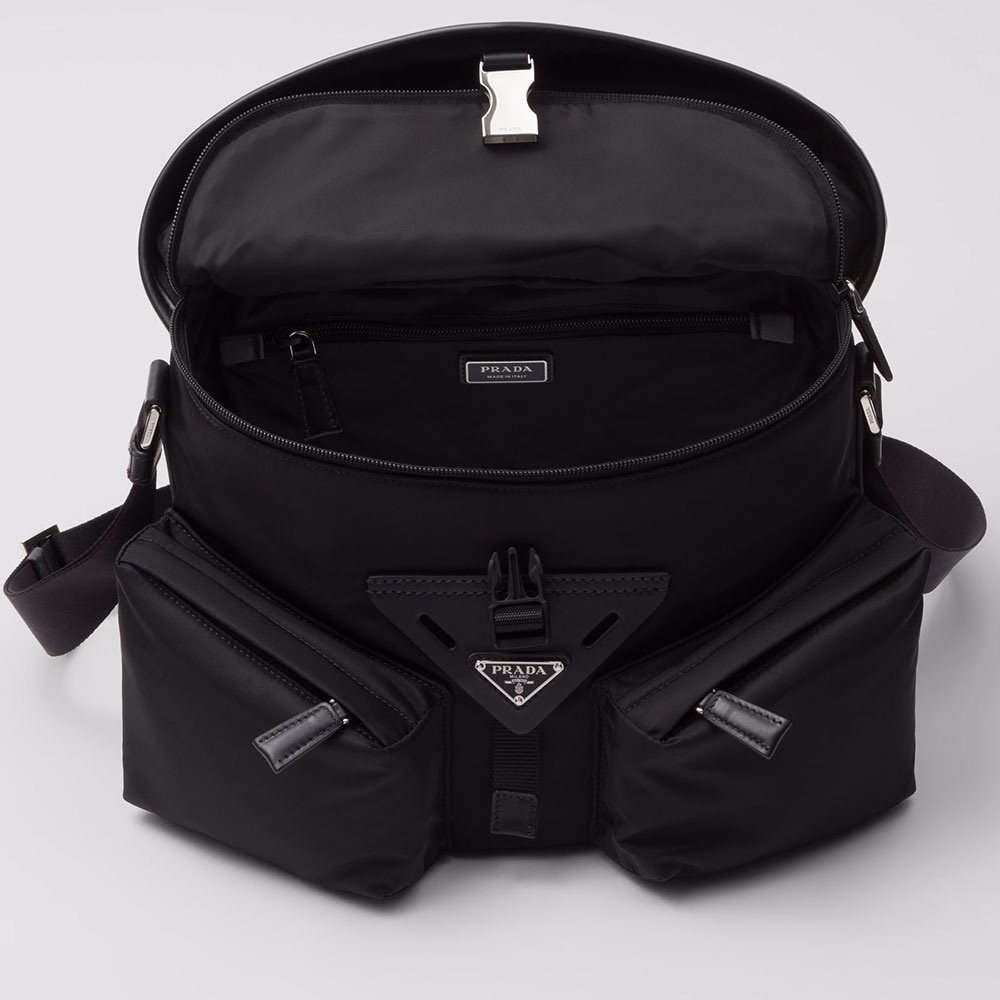 PRADA｜SHOULDER BAGS (2VD062 NYO 2DW3 F0002) プラダ ショルダーバッグ メンズ ブラック PRADA 2VD062 V NYO